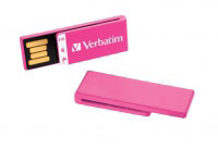 Verbatim Clip-it USB Drive 2GB Pink Multipack (43922)